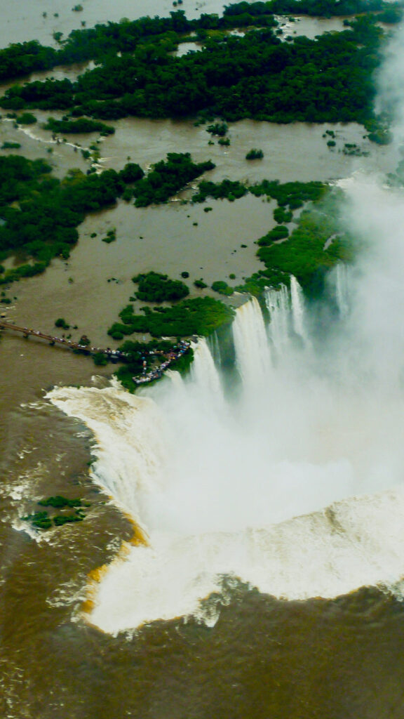 Helicopter Tour - Iguassu Falls, Brazil