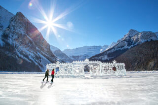 Fairmont Chateau Lake Louise Skating