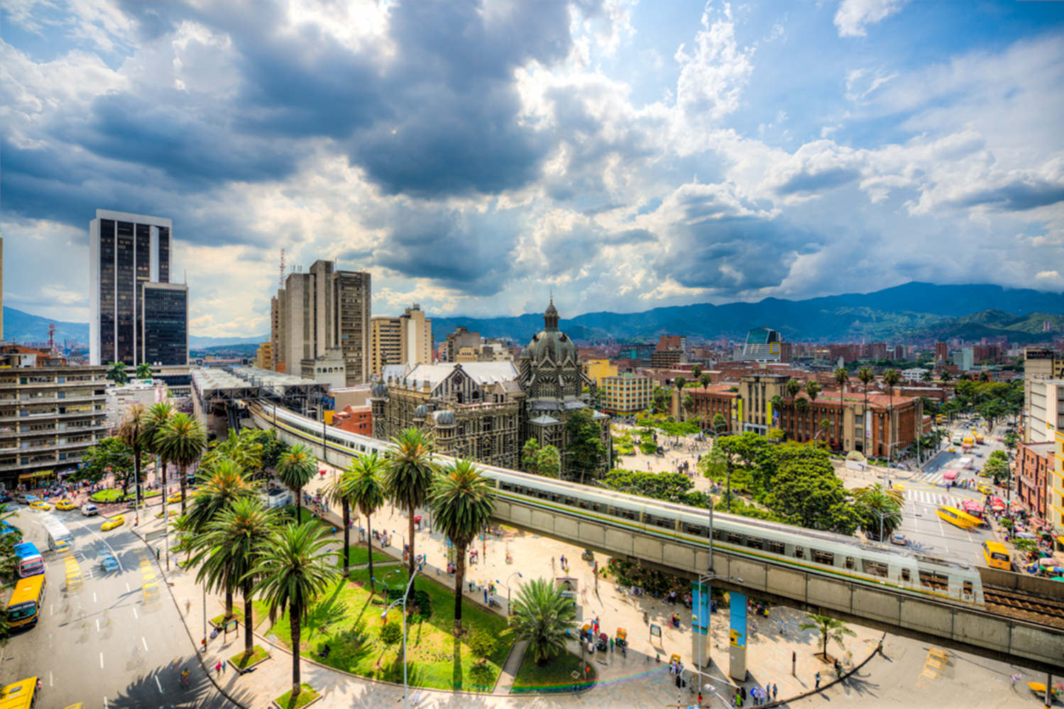 Cityscape of Medellin