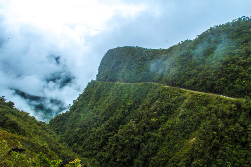 View of The Death Road