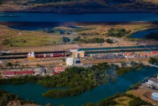 Visual of Panama Canal