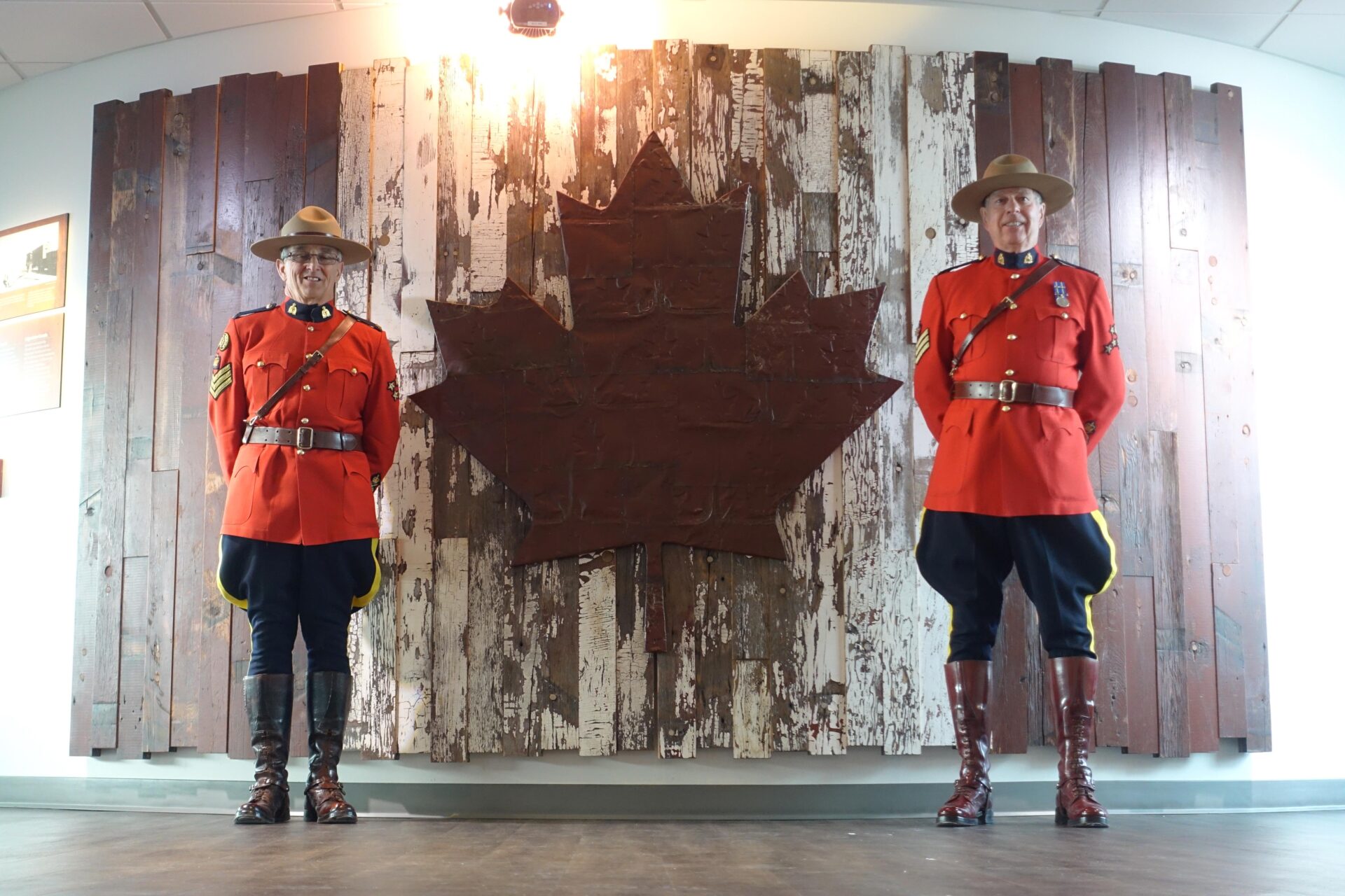 Mounties at Sky Bistro