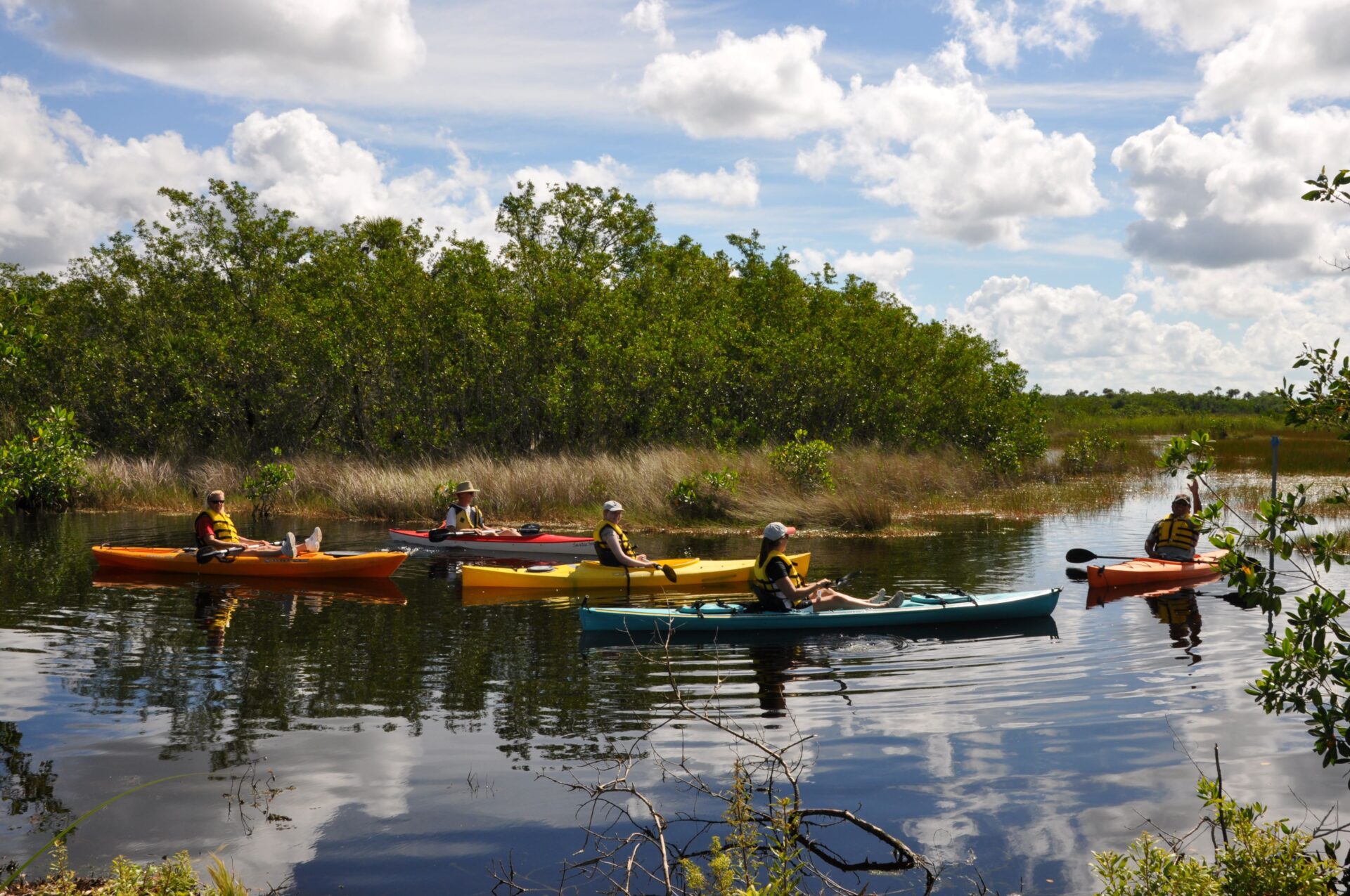 Paddling in the Ten Thousand Islands National Wild activities