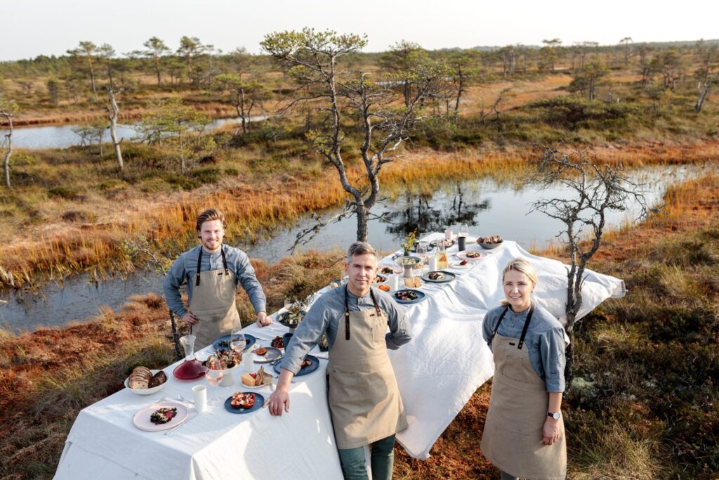 food and Estonian Nature Experiences activity