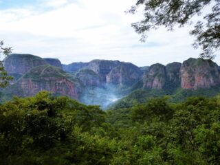 Volcanoes in Santa Cruz