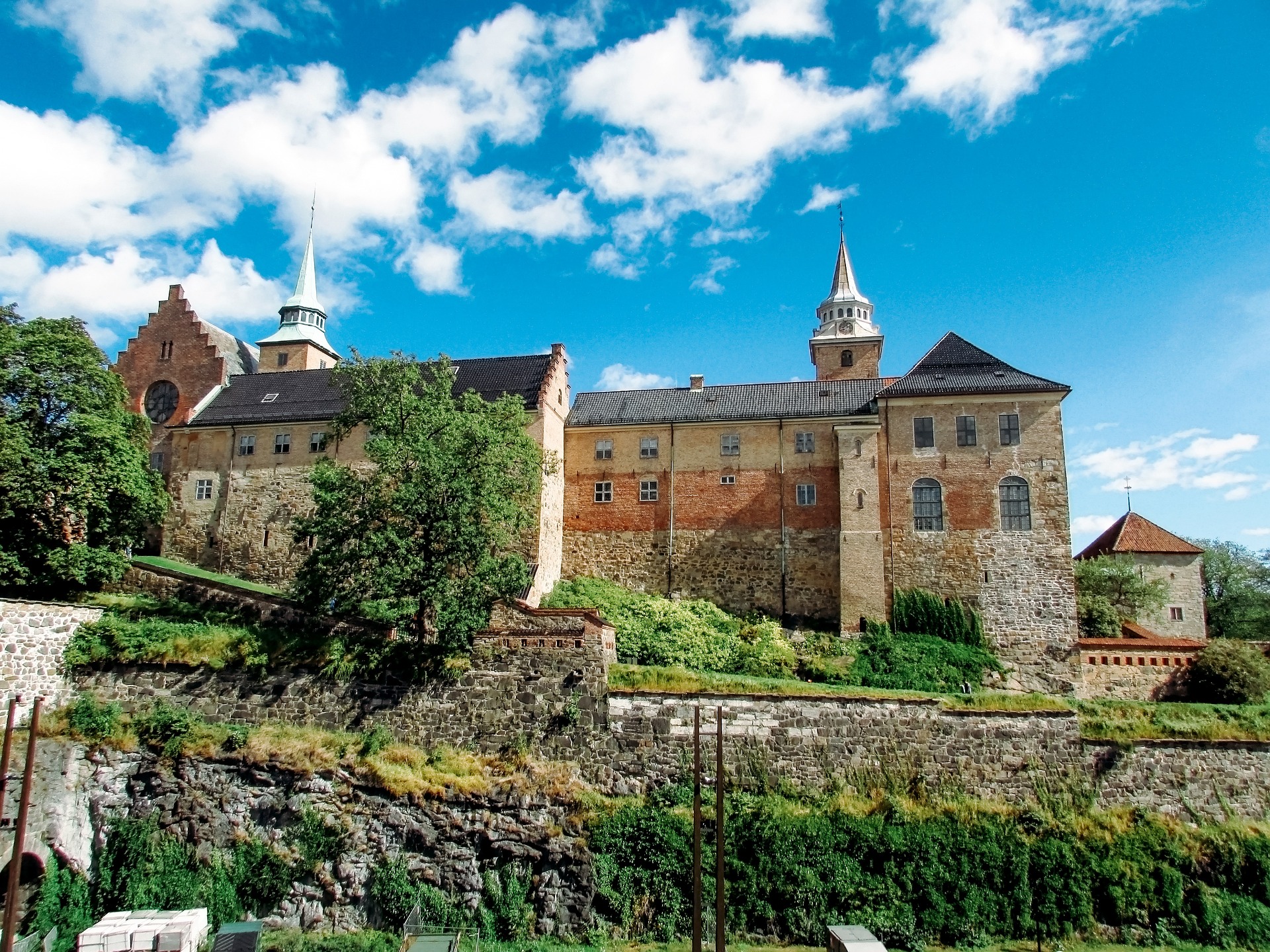 Akershus Fortress in Oslo, Norway