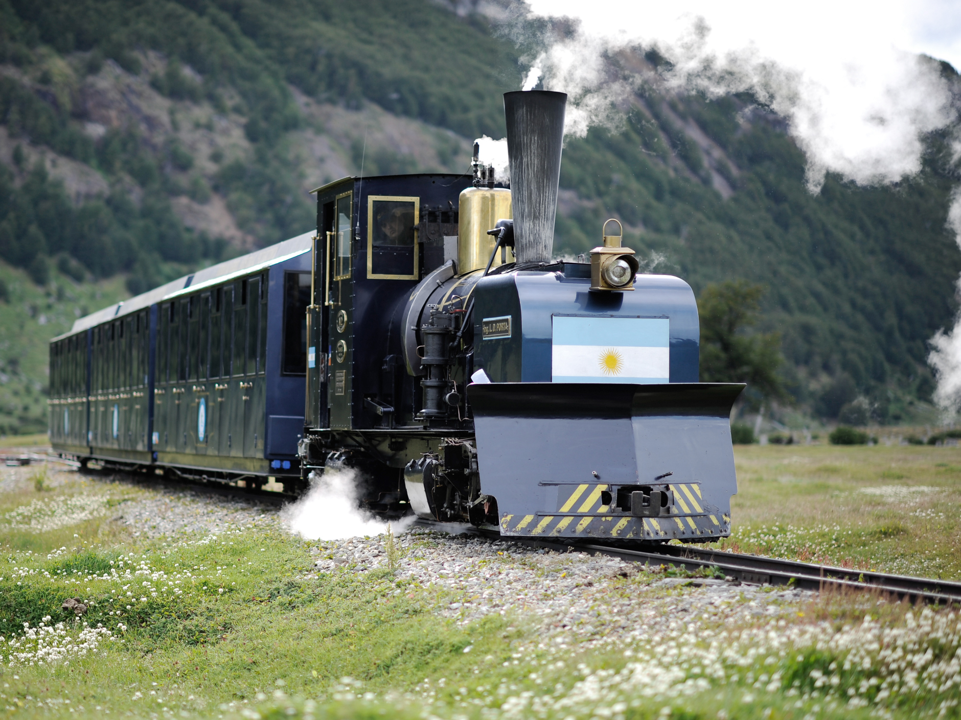 A ride on the End of the World Train.