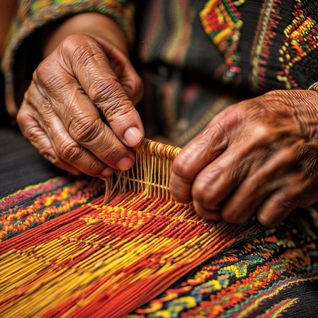 Weaving in Chinchero