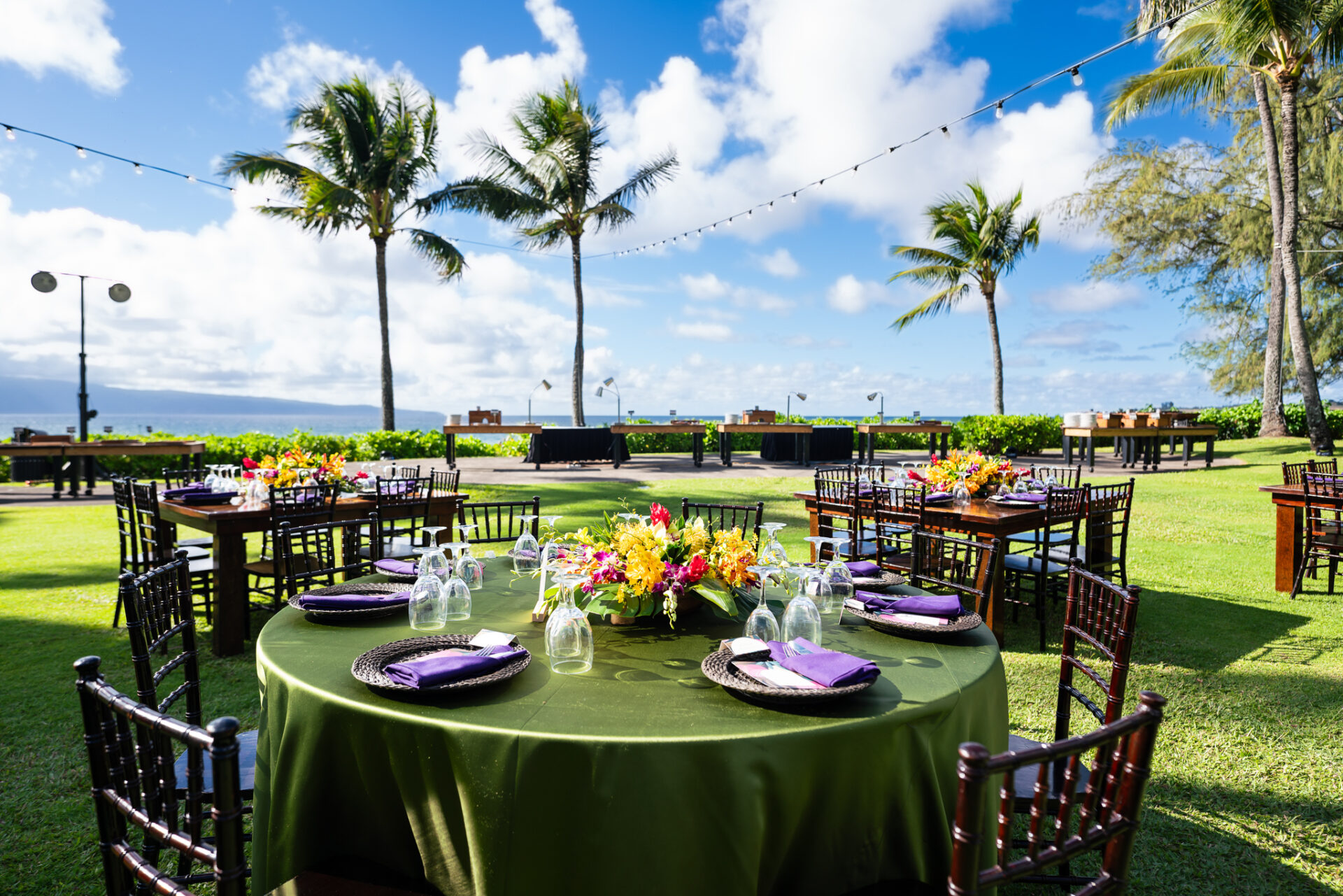 Tropical Paradise Events Look