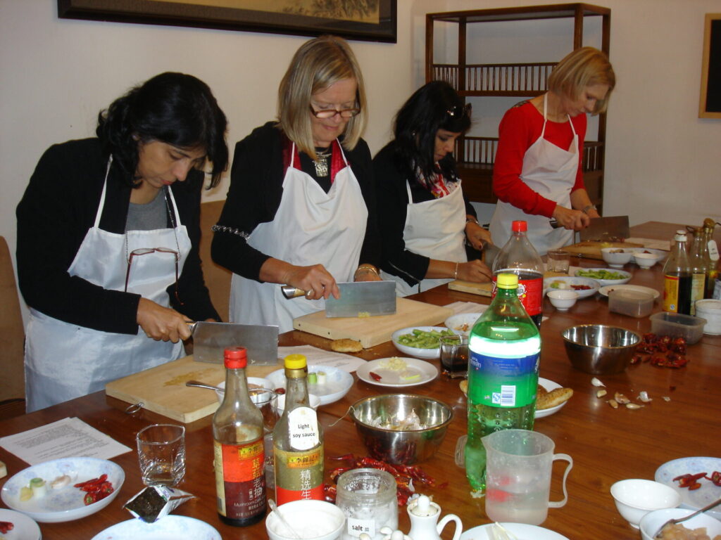 Cooking class at Hutong