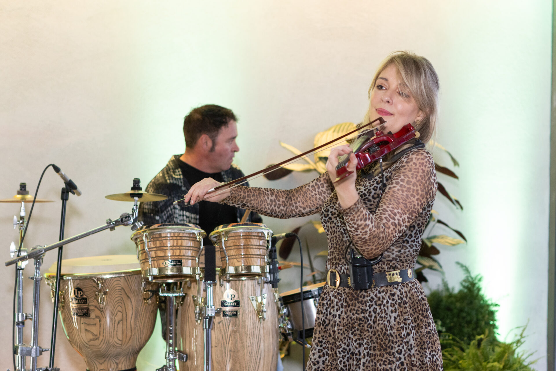 Woman playing violin