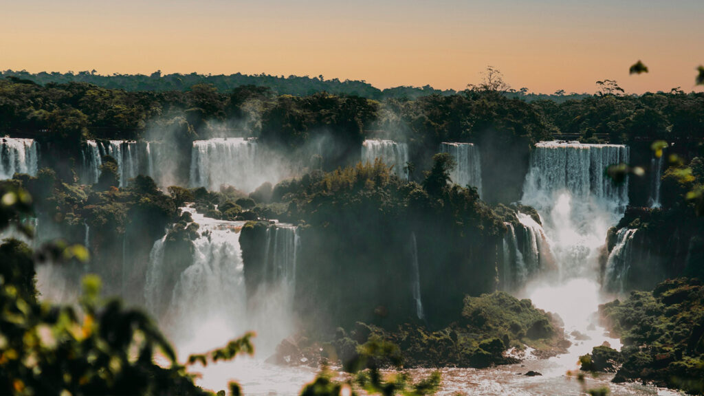 Foz do Iguassu - Brazil waterfall