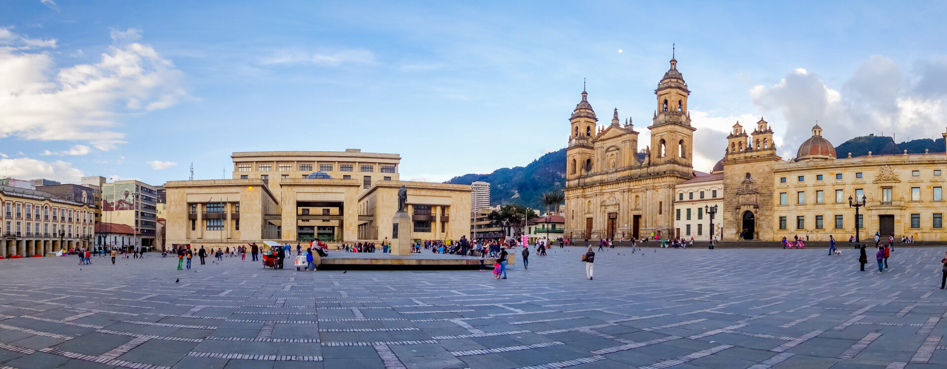 Panoramic of City Square