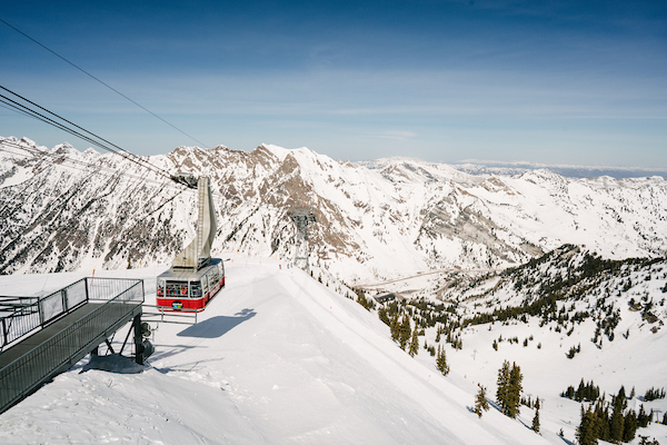 Snowbird's Aerial Tram to Hidden Peak and The Summit