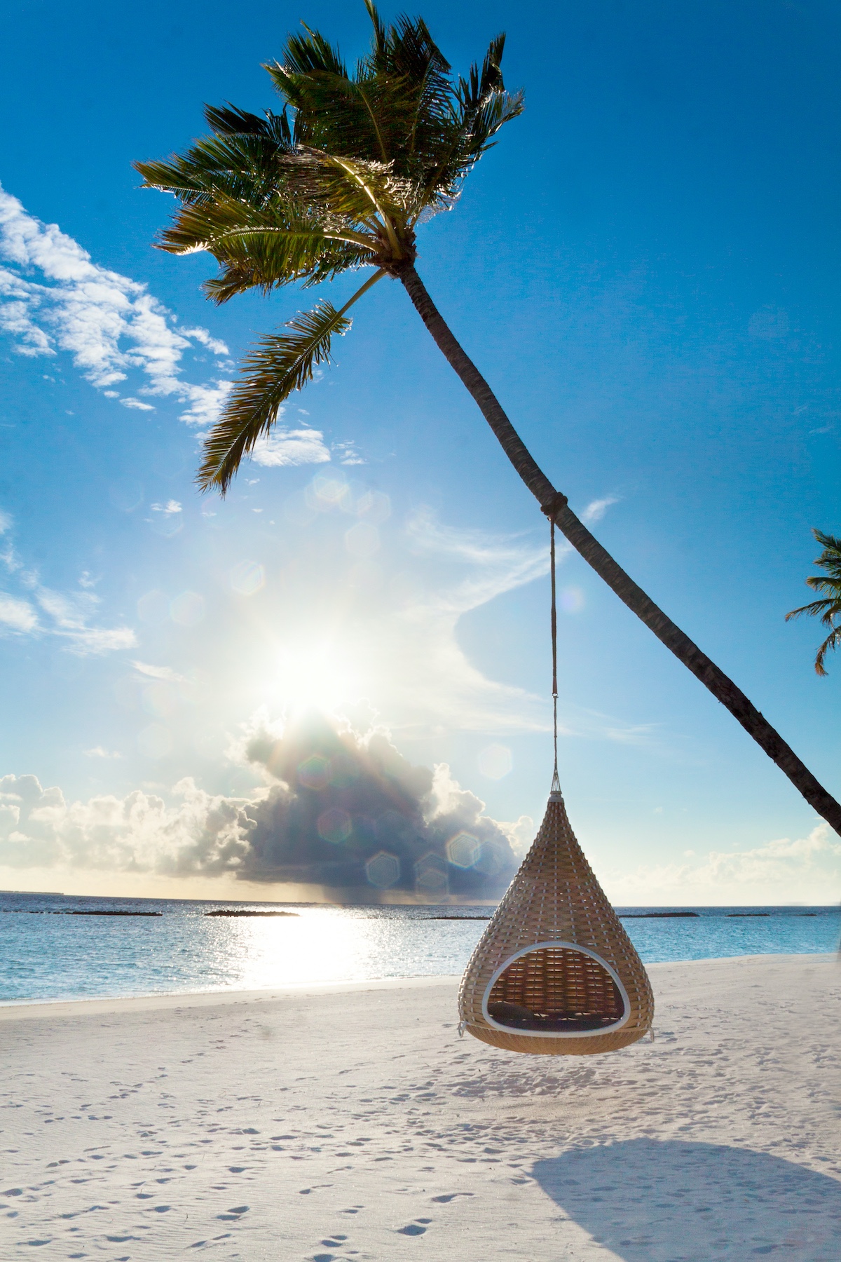 Hammock on beach