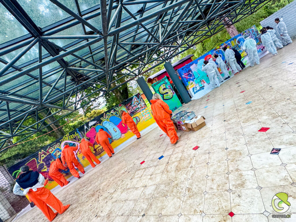 Teambuiling Graffiti