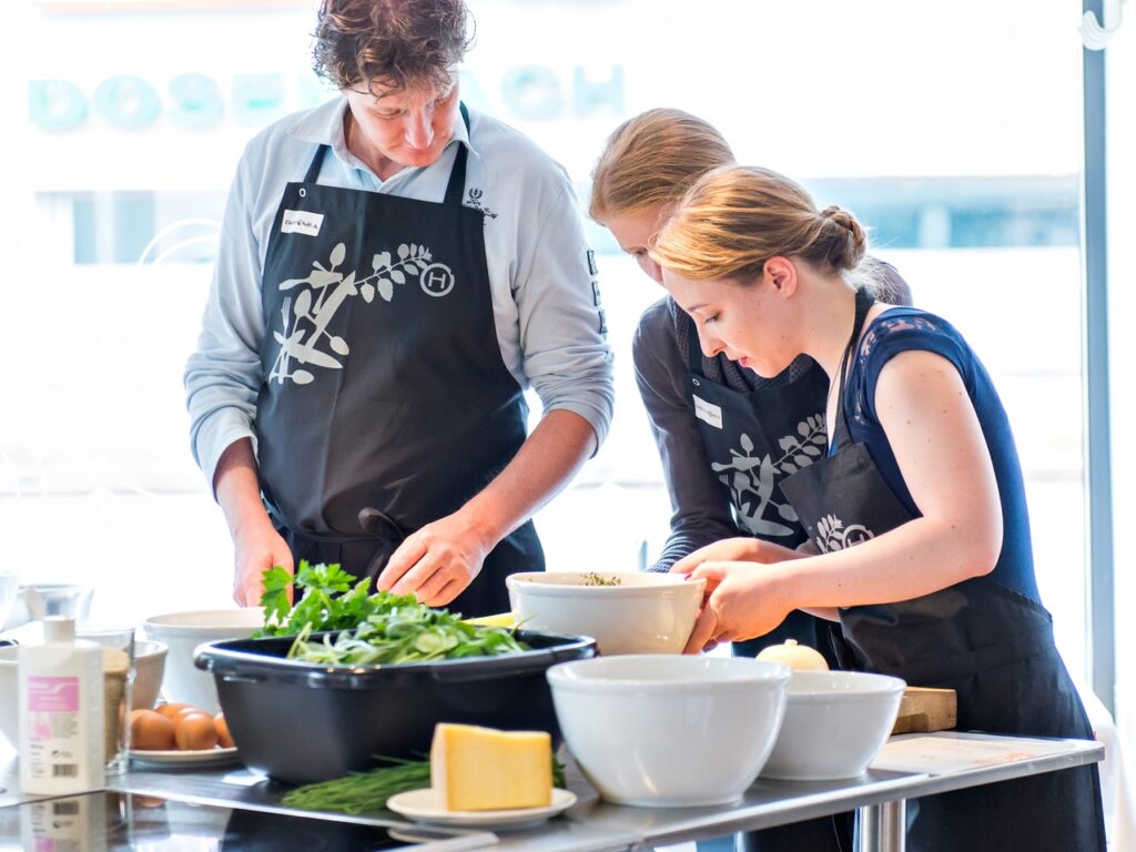 Vegetarian cooking class Zurich