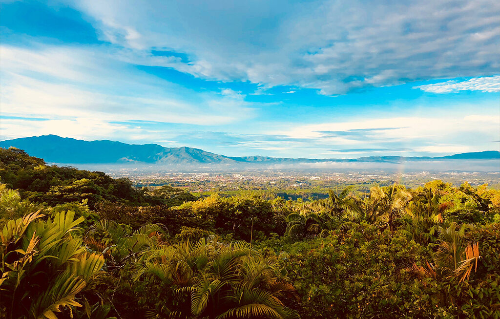 View of the central valley