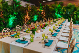 table and chair decor